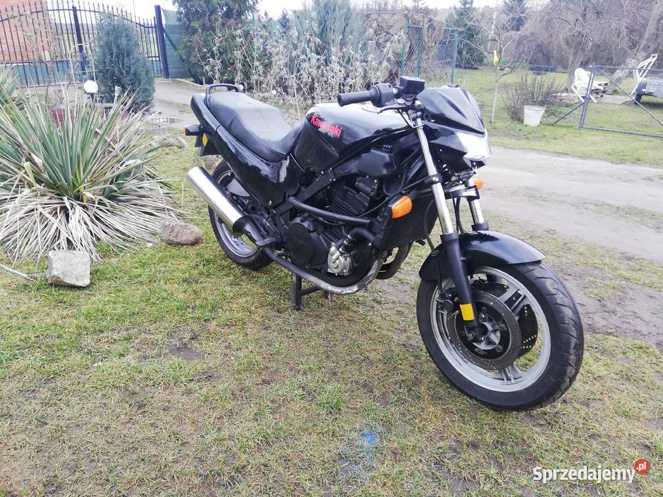 Kawasaki EX500 na A2 25Kw w dowodzie EXGPZER5 Piękne Kąty