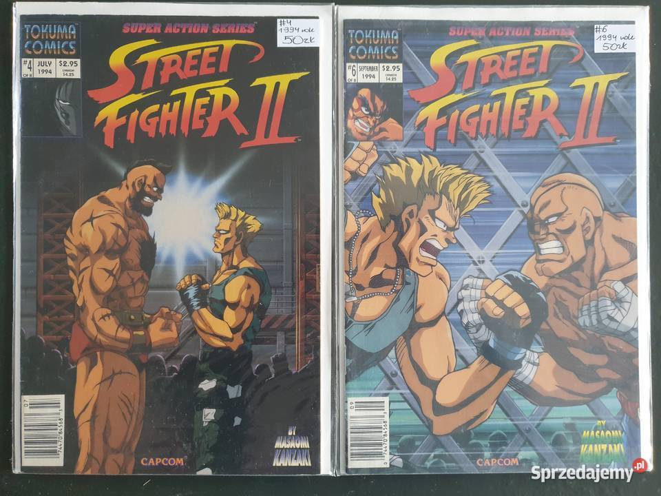 Manga Street Fighter II 2 komiksy Marvel USA pomorskie Gdynia