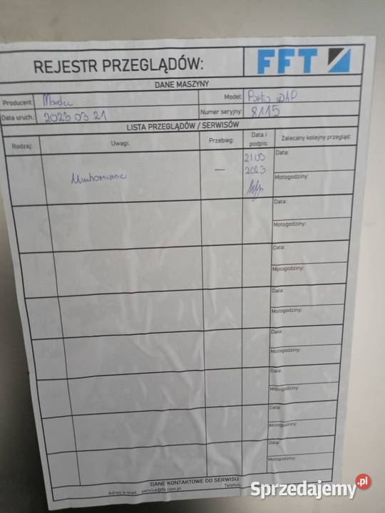 Krajalnica stałowagowa dwuliniowa MARELEC PORTIO Krotoszyn