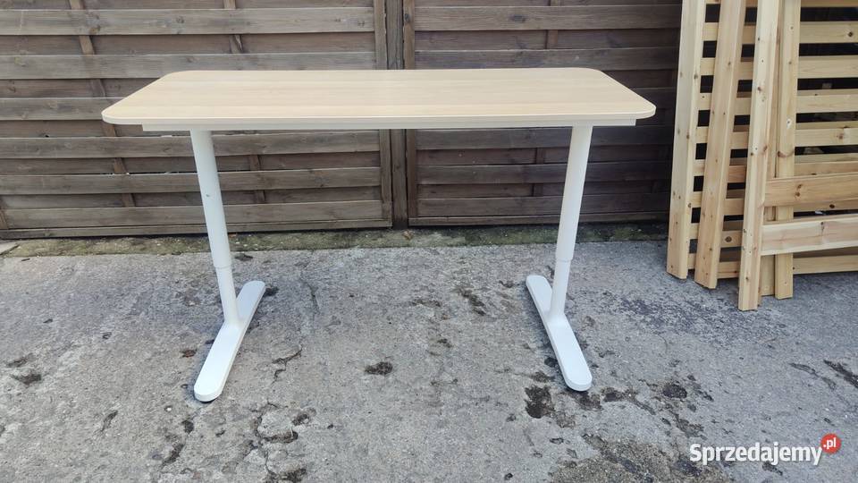 Biurko IKEA Bekant 140x60 regulowana wysokość Biurka mazowieckie Warszawa