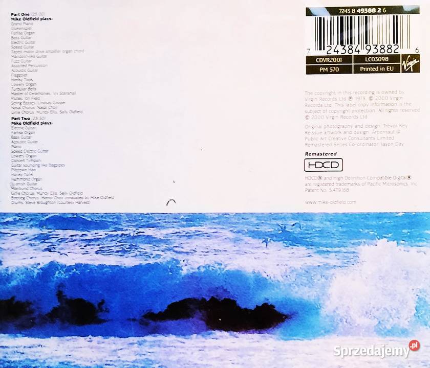 CD Nowa Kultowy Album CD MIKE OLDFIELD Katowice