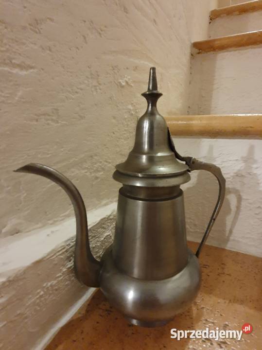 Staryindyjski DZBANEK z pokrywkąz metalu na Lublin