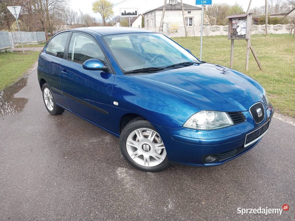 Seat Ibiza 2004r 14 16V 101 sprowadzony Pionki