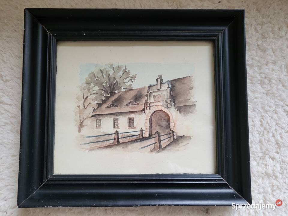 Obraz Akwarela Michał Kwaśny 1984 Bielsko-Biała
