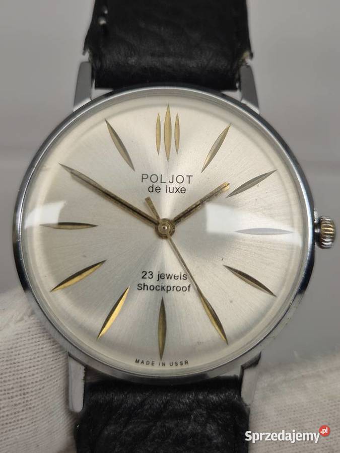 Zegarek męski Poljot De Luxe Ultra Slim Chorzów sprzedam
