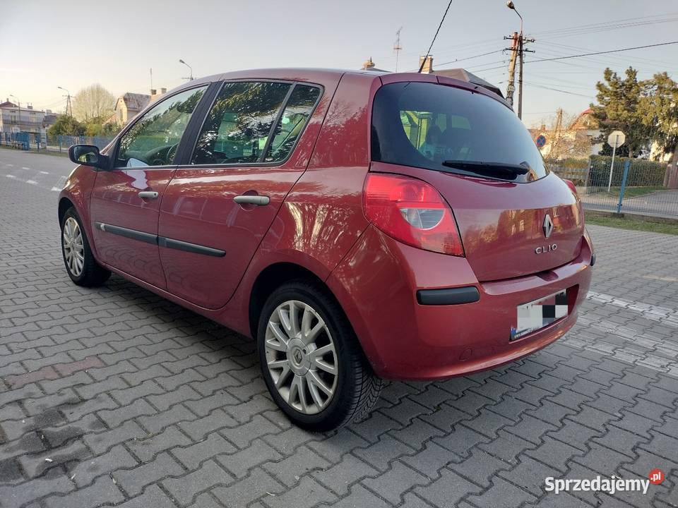 Renault Clio 3 12 Turbo 101 2008r nieuszkodzony śląskie Bielsko-Biała