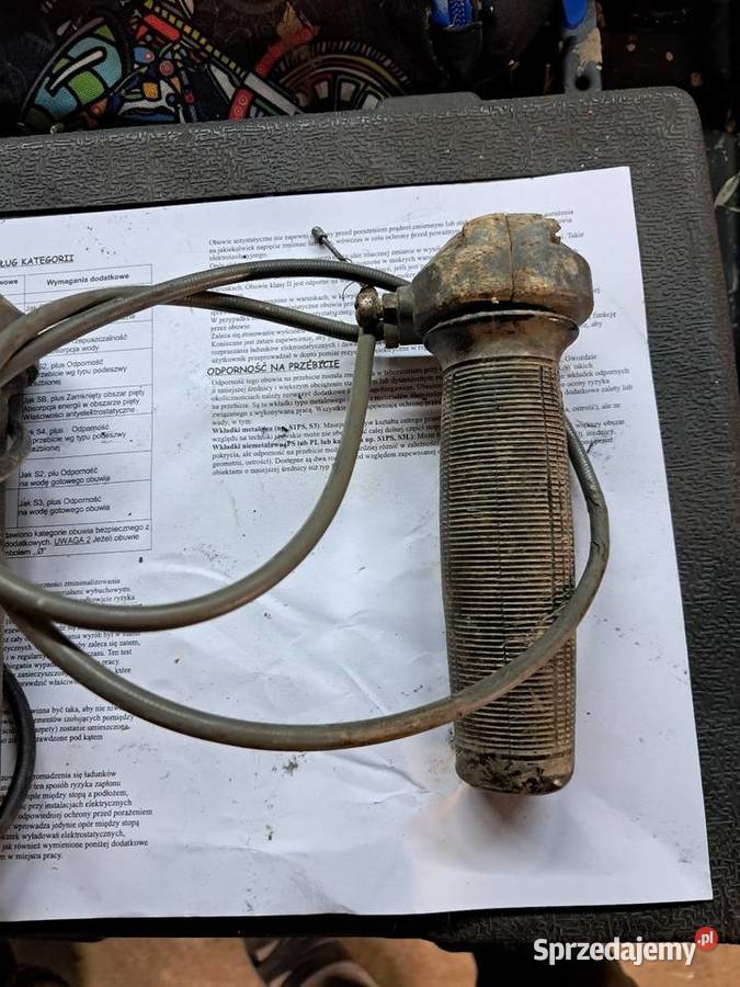 Wsk wfm 125 rolgaz gaz manetka guma nie silnik