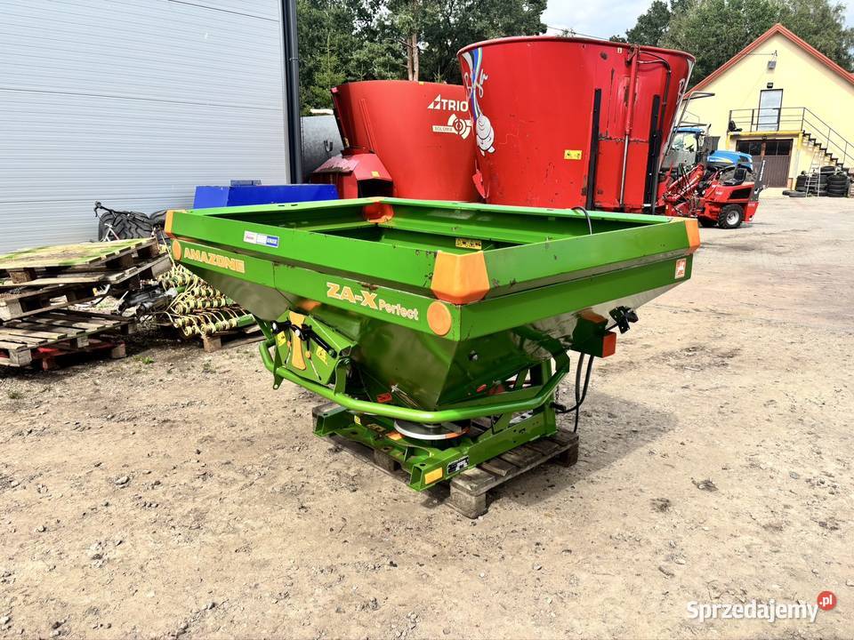 Rozsiewacz nawozów Amazone X Perfect 1250 siewka Rozsiewacze nawozów
