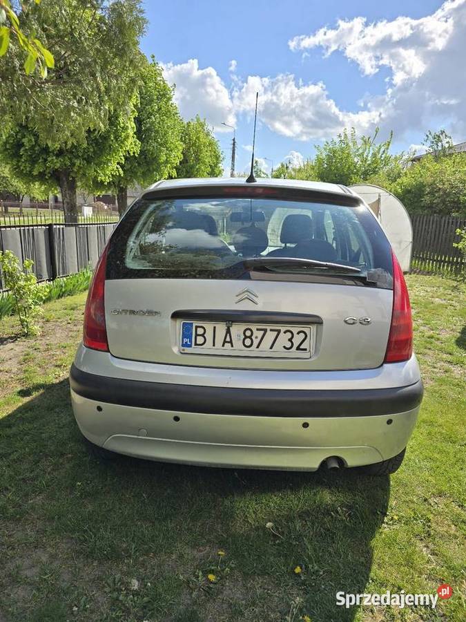 Citroen C3 14 benzyna gaz pełny automat BEZ Łapy