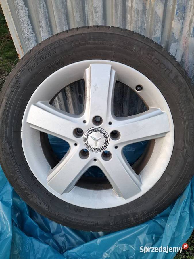 KOŁA MERCEDES OE 16 5x112 ET 46 z oponami 20555 Rybnik
