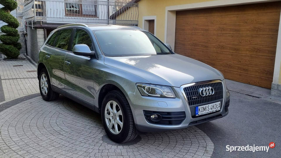 Audi Q5 180 Skóry Super Stan Quattro GWARANCJA komputer pokładowy Płońsk