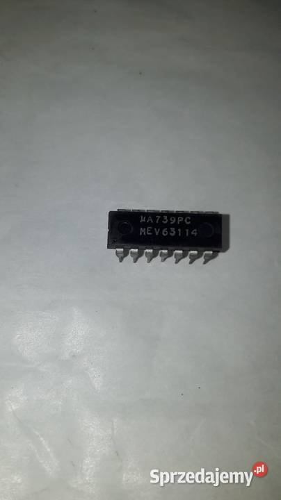 UA739 DIP14 LM739 TBA231 Elektronika Opole
