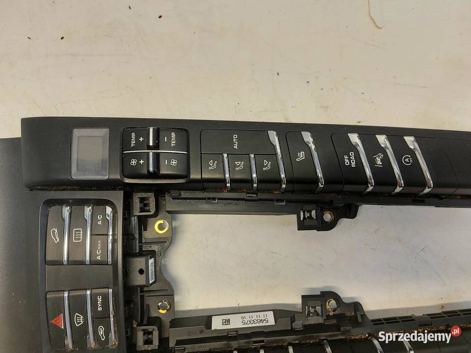 PORSCHE MACAN S 95B Panel klimatyzacji Panele sterowania, przełączniki Części samochodowe dolnośląskie
