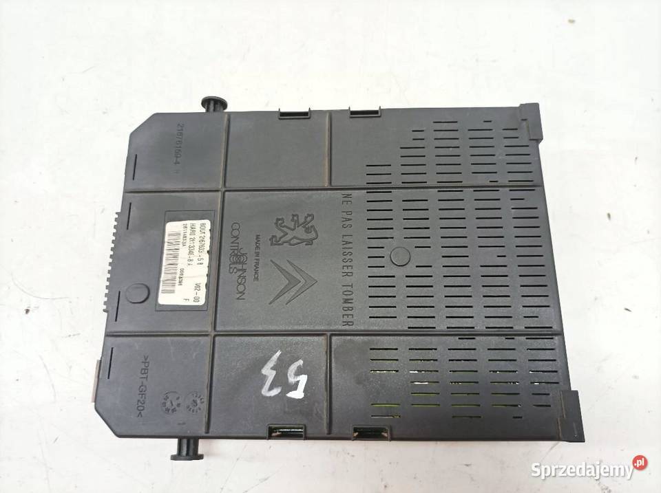 SKRZYNKA BSI 9660105980 V0200 Citroen C4 I Rok produkcji 2005 Skrzynki bezpieczników