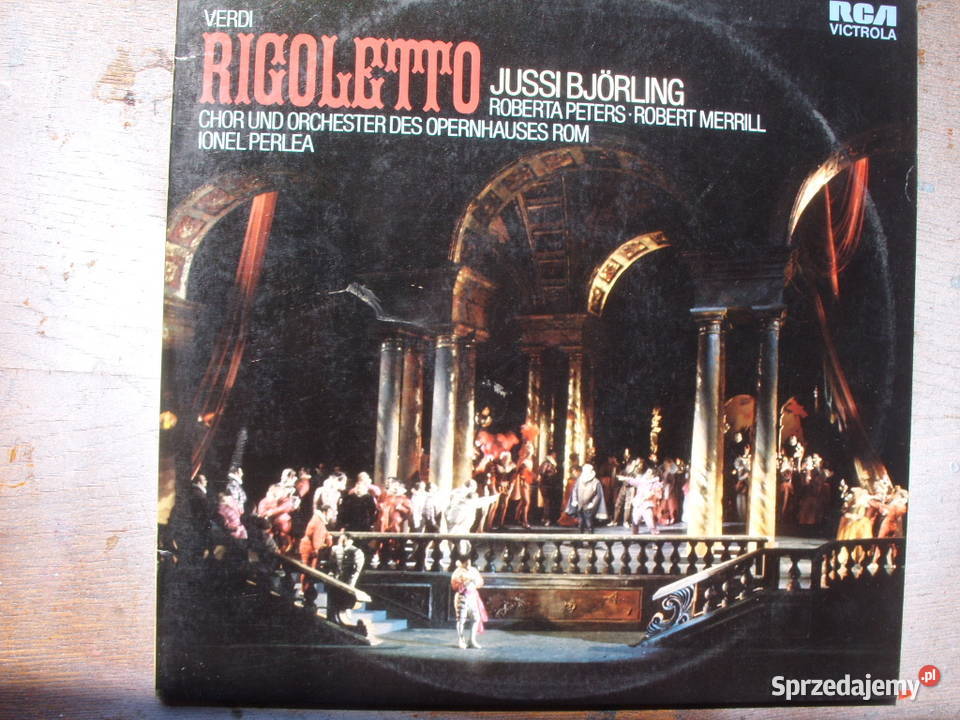 Klasyka LP VERDIRIGOLETTO 2 LP1965 dolnośląskie Wołów