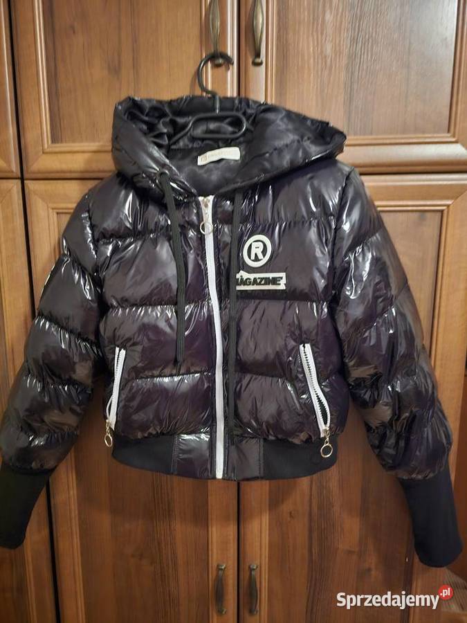 Sprzedam kurtkę zimowa z kapturem do pasa L Kraków