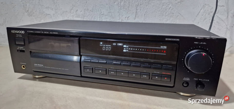Kenwood KXW 5530 KXW5530 magnetofon cassette sprzedam