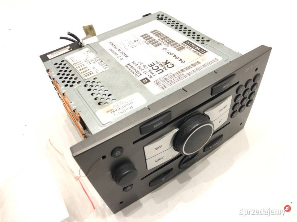 RADIO OPEL VECTRA C 13270679 0309 ODTWARZACZ osobowe