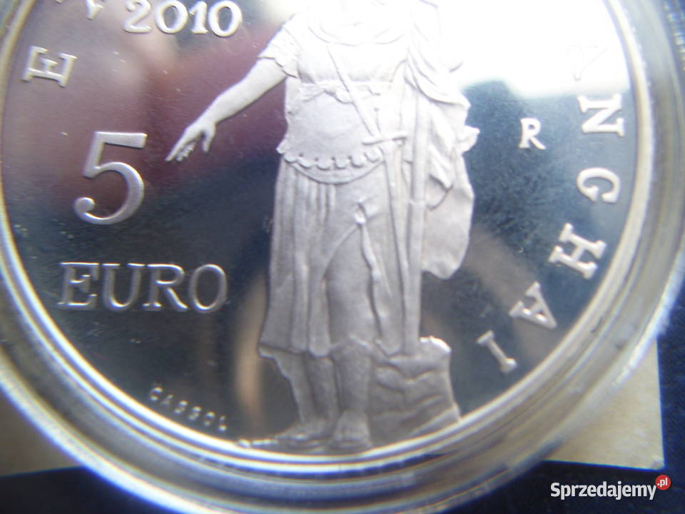 Stare monety 5 euro 2010 San Marino stan Numizmatyka Lesko