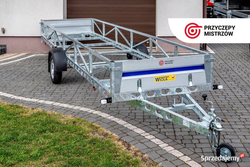 NOWA 2023 Mocna przyczepa Dłużyca ramowa WIOLA Dąbrowa Górnicza sprzedam