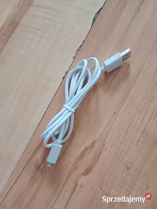 kabel przewód usb micro biały Szczecin