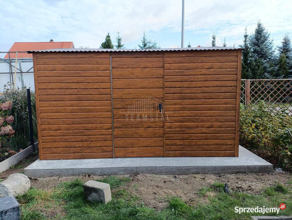Schowek Domek Ogrodowy 4x3m Drzwi okno jasny kujawsko-pomorskie Włocławek
