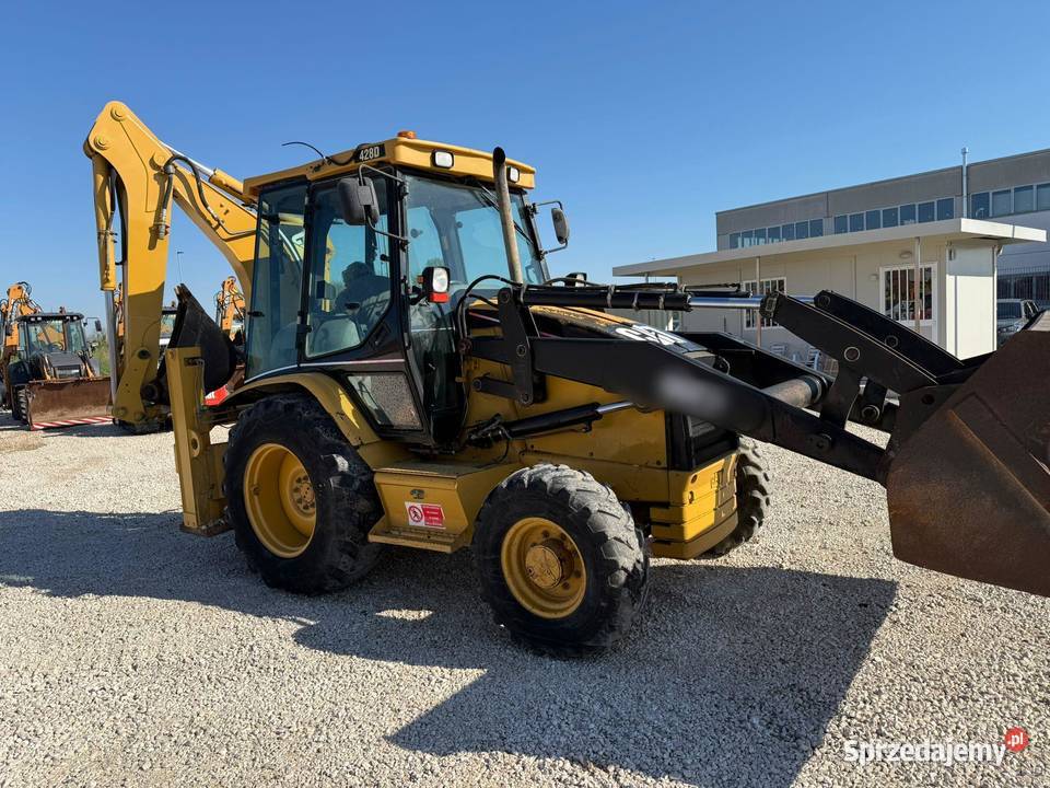 Koparka Caterpillar 428D Katowice