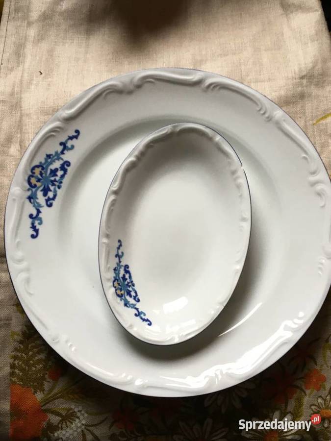 Bogucice patera i paterka porcelana vintsge Skarżysko Kościelne