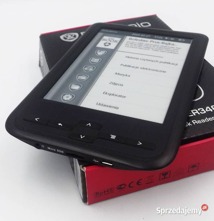 Czytnik ebook Prestigio Nobile PER3464B Gdańsk