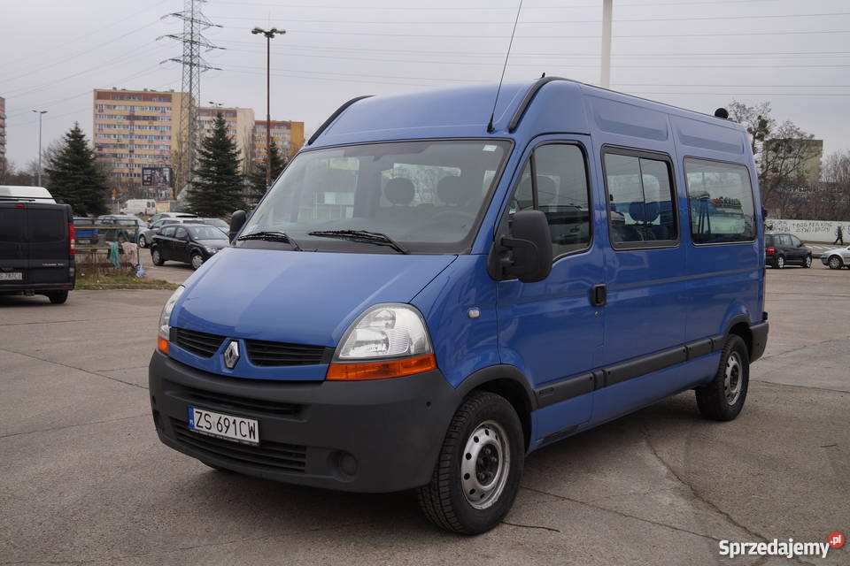 Renault Master 9Osobowy Klima długi i wysoki Pozostałe Szczecin