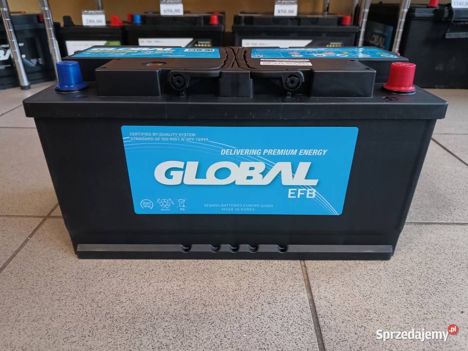 Akumulator GLOBAL 95Ah 850AEN EFB Specpart osobowe Akumulatory Szczecin