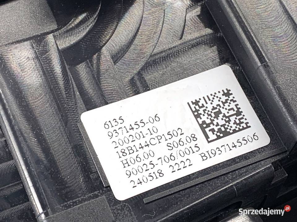 PANEL STEROWANIA NAWIEWU BMW F48 9371455 Panele sterowania, przełączniki