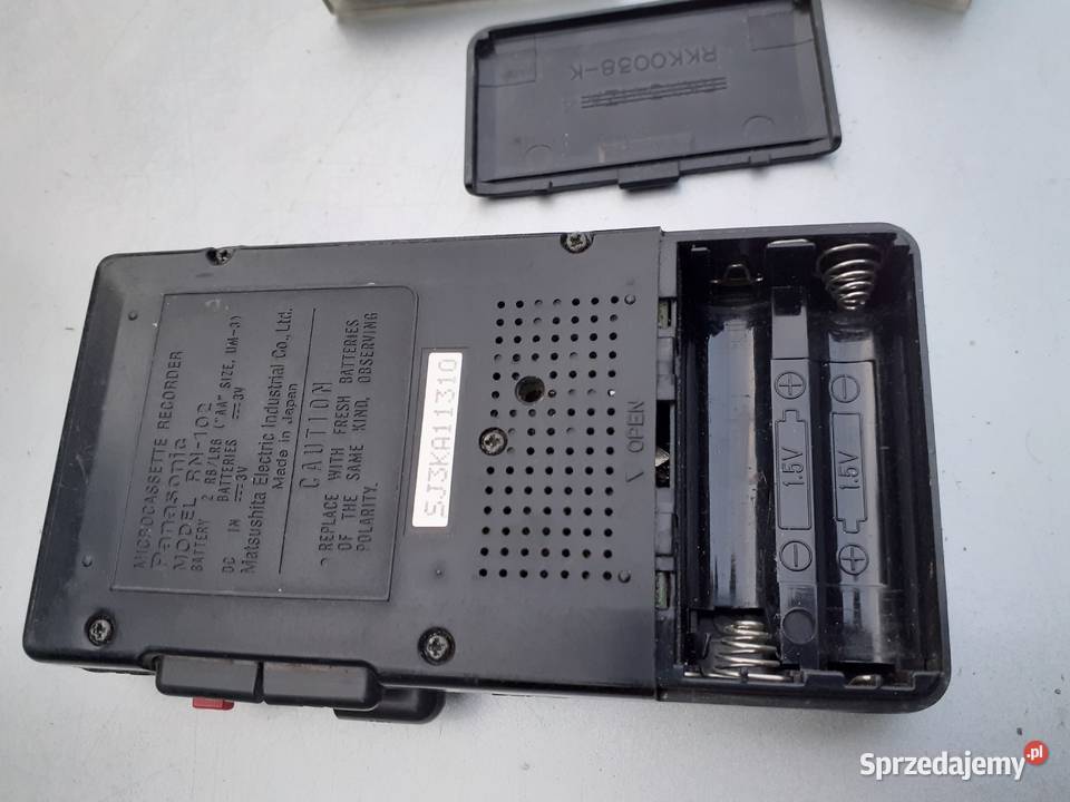 Dyktafon Panasonic RM 102microcassette Tuszkowo