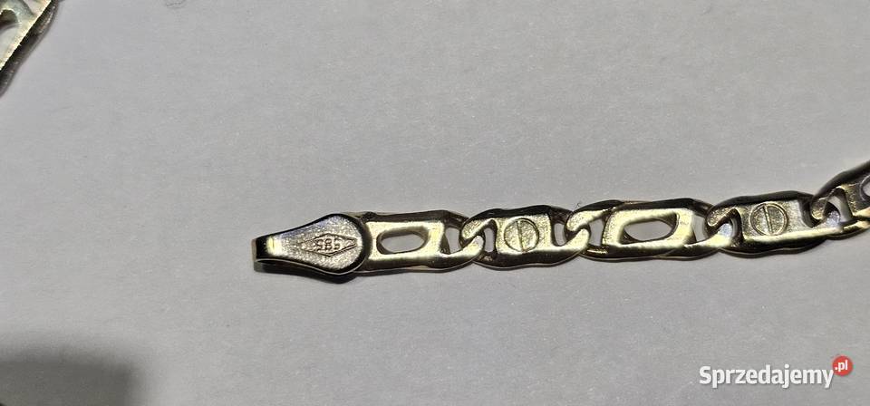 Łańcuszek złoty GUCCI 13 gr 585 pr nie typowy Szprotawa