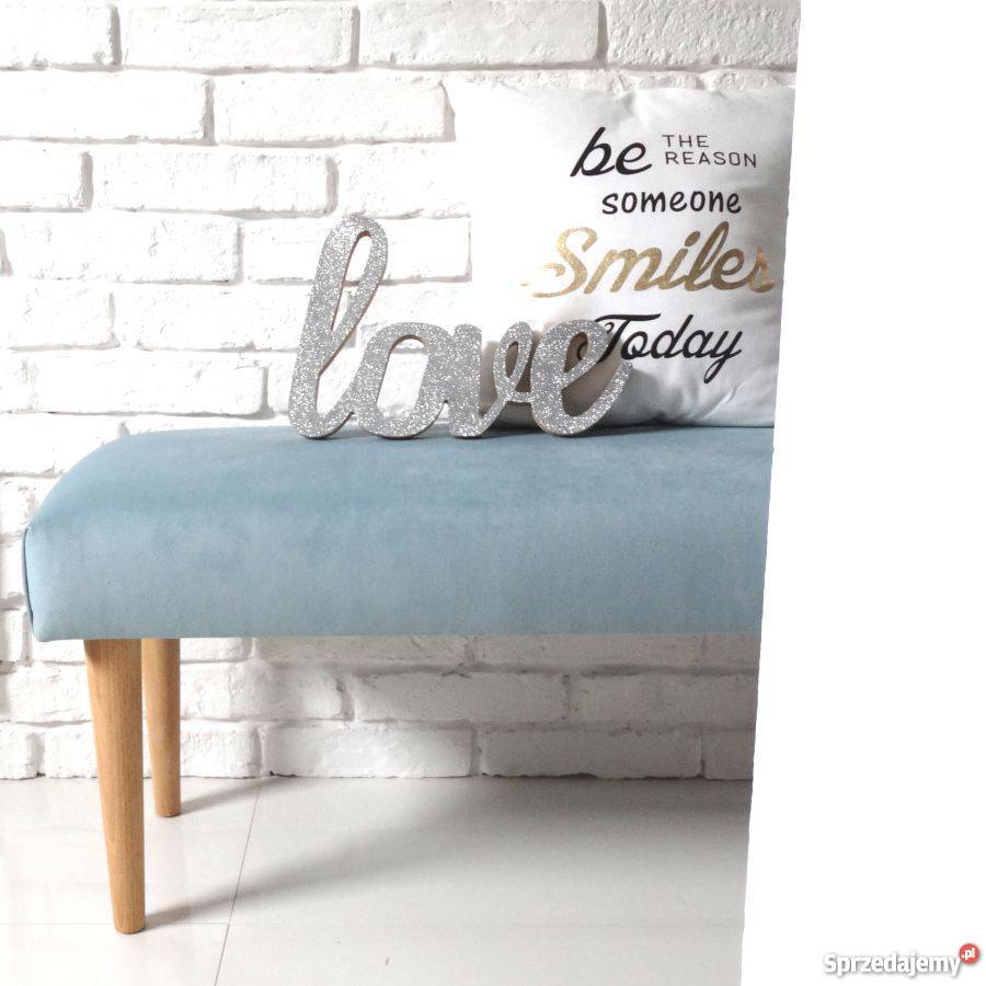 Pastelowa na wymiar pastele ławka ławeczka pufa