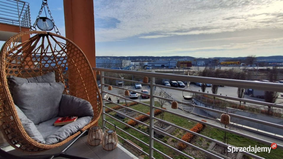 Słoneczne 2 pokoje z balkonem Wysoki Standard 3 piętra i więcej Gdynia sprzedam