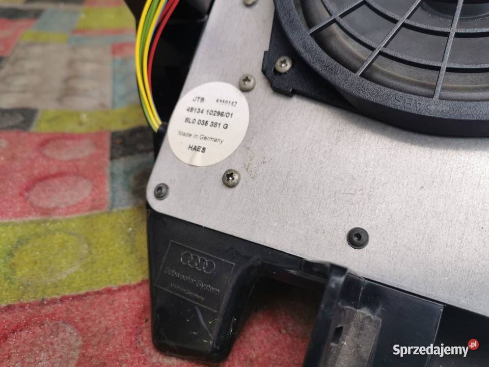 SUBWOOFER GŁOŚNIK 8L0035381G AUDI A3 8L oryginał mazowieckie