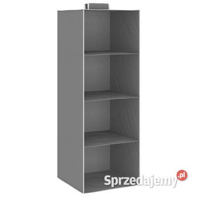 Wiszące organizery do szafy 2 z 4 półkami