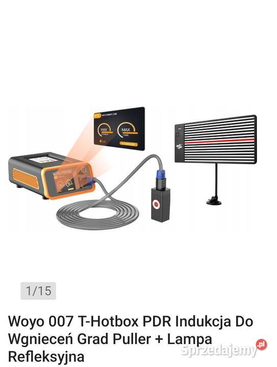 Woyo 007 indukcyjne urządzenie do wgnieceń na zachodniopomorskie Połczyn-Zdrój