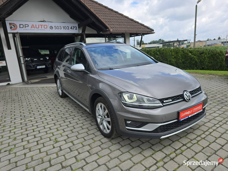 Volkswagen Golf Alltrack Bezwypadkowy automatDSG Ustroń