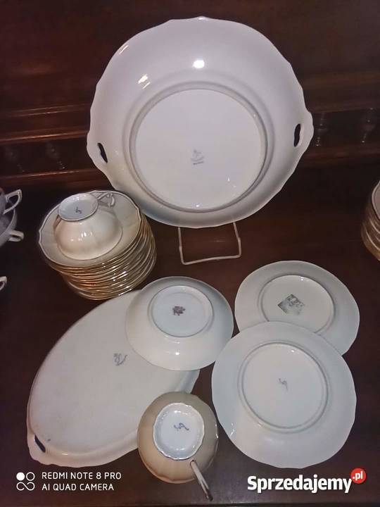 Dzbanek do herbaty Syg Furstenberg Na tej Porcelana i szkło Gdańsk