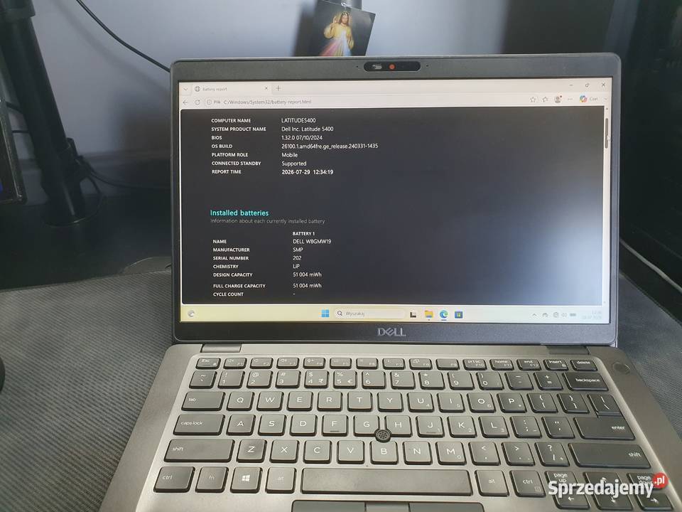 Dell Latitude 5400 i58365U 16GB RAM SSD 256GB Gliwice