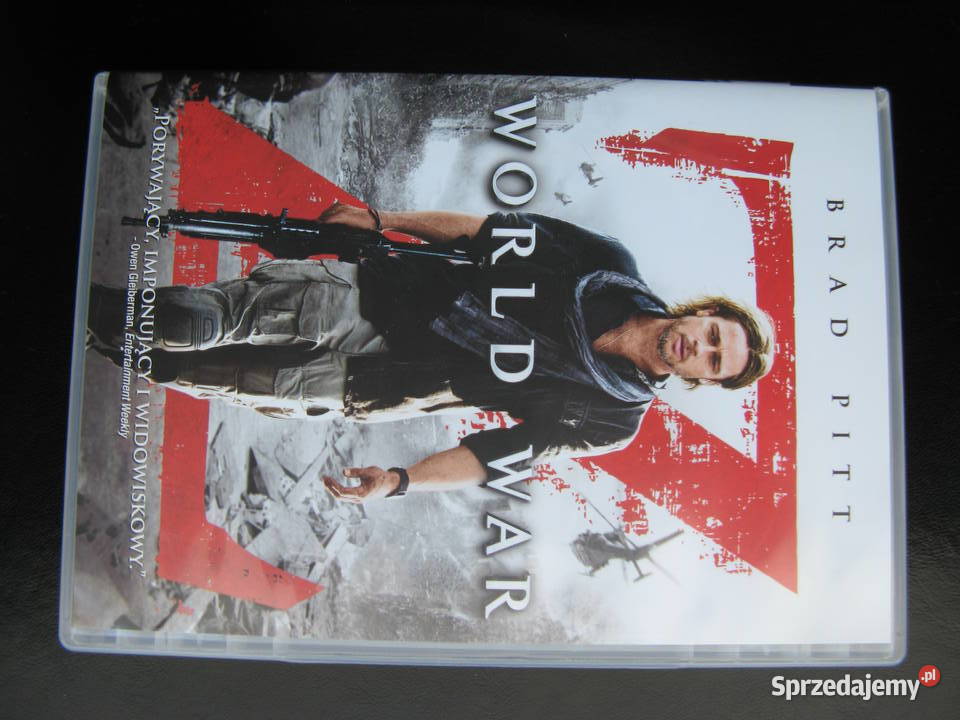 DVD World War Z Brad Pitt polski lektor Poznań
