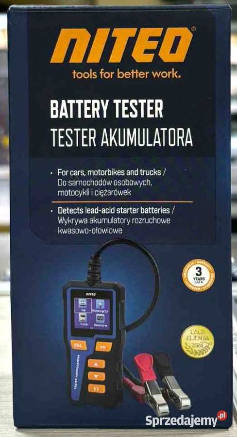 Tester Akumulatorów Niteo