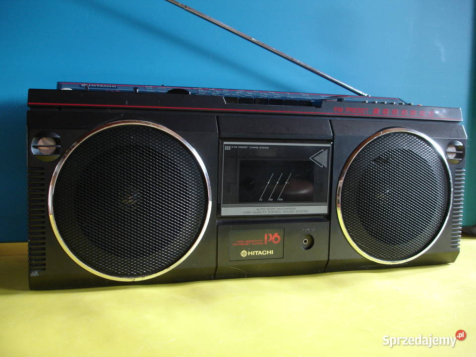 Radiomagnetofon HITACHI TRKP6E Zielona Góra