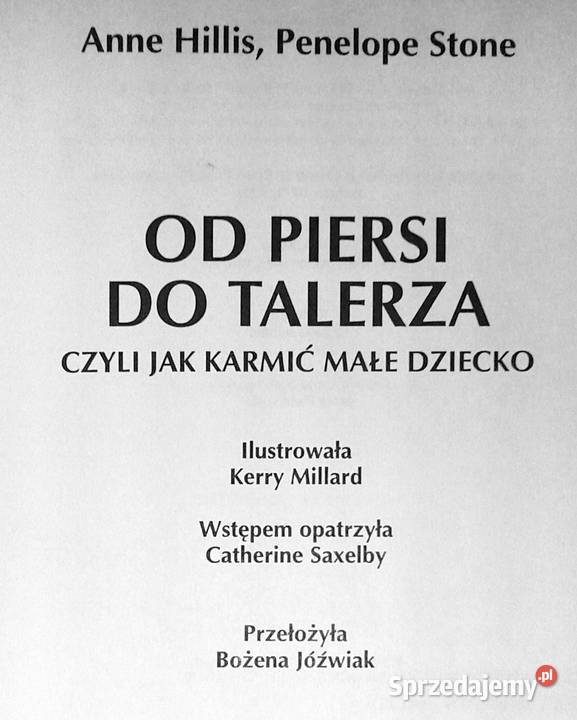 piersi do talerza czyli karmić małe dziecko Pozostałe Chełm