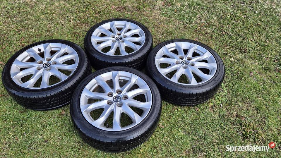 Koła Mazda 18 5x1143 opony letnie 2154518 7mm Bażanowice