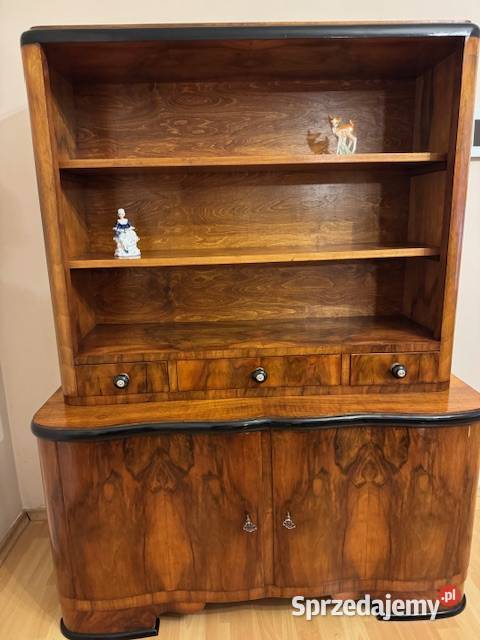 Biblioteczka antyk mebel z lat 50tych z czasów Częstochowa