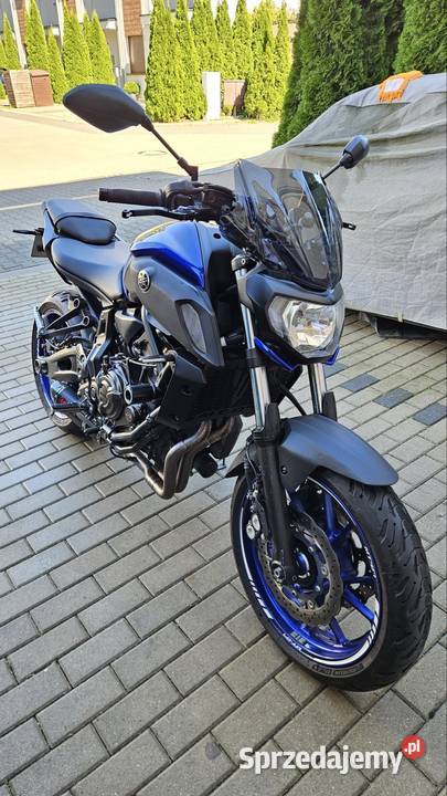Yamaha mt07 a2 sprowadzony Rabowice
