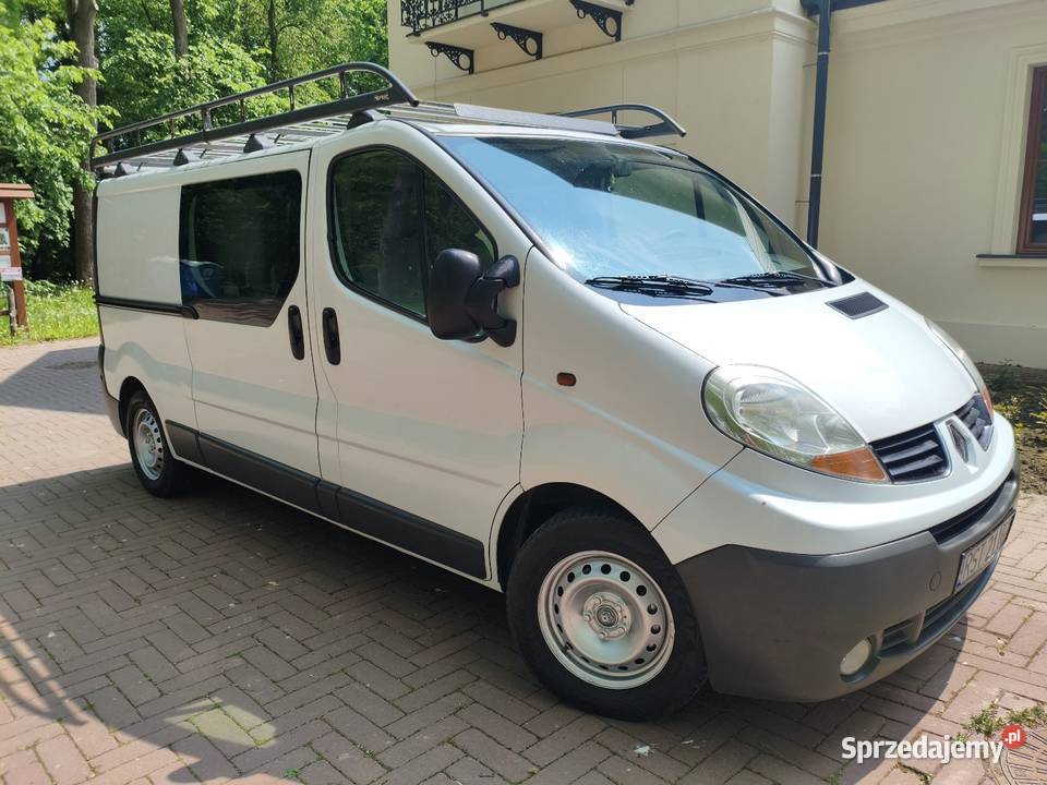 Renault Trafic Long 6 osób Klima Lift Hak 2T Rybczewice Drugie
